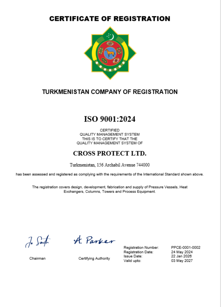Turkmenistan business registration certificate Word and PDF template